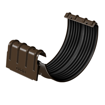 Соединитель желобов Stal Standard Коричневый, (RAL 8017)
