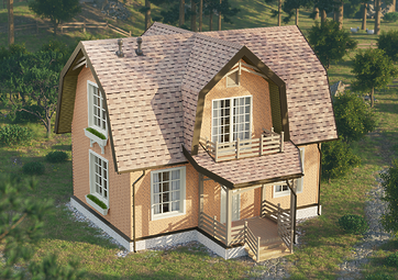 Фасадная панель Флемиш, Красный - 7