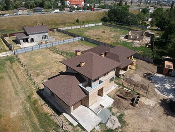 Гибкая черепица Premium, Женева, Арахис - 105