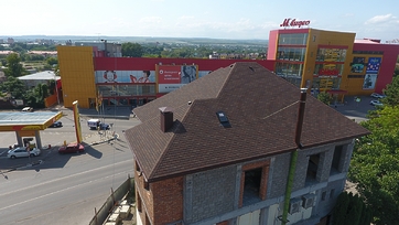 Гибкая черепица Premium, Женева, Арахис - 98