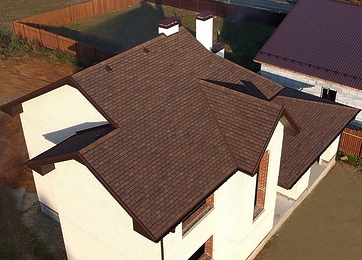 Гибкая черепица Premium, Женева, Арахис - 144