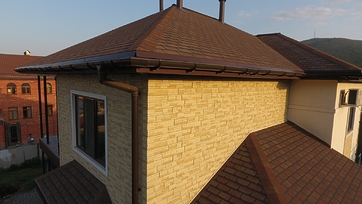 Гибкая черепица Premium, Женева, Арахис - 29