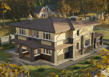 Гибкая черепица Premium, Женева, Арахис - 165