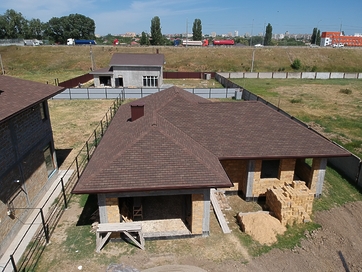 Гибкая черепица Premium, Женева, Арахис - 104