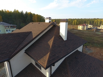 Гибкая черепица Premium, Женева, Арахис - 59