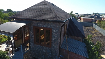 Гибкая черепица Premium, Женева, Арахис - 23