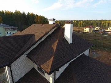 Гибкая черепица Premium, Женева, Арахис - 146