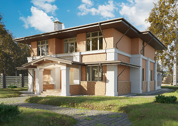 Фасадная панель Флемиш, Красный - 11