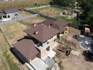 Гибкая черепица Premium, Женева, Арахис - 108