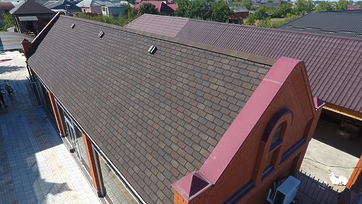 Гибкая черепица Premium, Женева, Арахис - 129