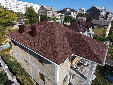 Гибкая черепица Premium, Шеффилд, Кофе - 87