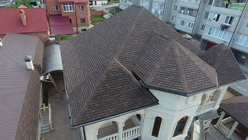 Гибкая черепица Premium, Женева, Арахис - 81