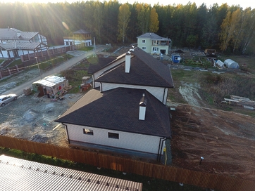 Гибкая черепица Premium, Женева, Арахис - 56