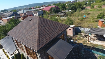 Гибкая черепица Premium, Женева, Арахис - 127