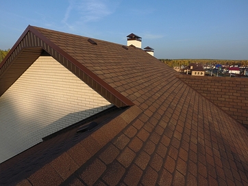 Гибкая черепица Premium, Женева, Арахис - 147