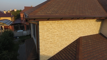 Гибкая черепица Premium, Женева, Арахис - 126