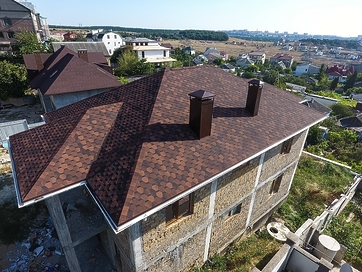 Гибкая черепица Premium, Шеффилд, Кофе - 90