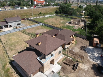 Гибкая черепица Premium, Женева, Арахис - 107