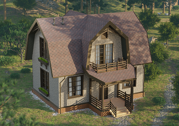 Гибкая черепица Premium, Шеффилд, Бисквит - 86