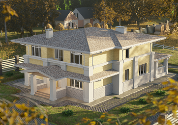 Фасадная панель Алтай, Кремовый - 9