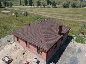 Гибкая черепица Premium, Женева, Арахис - 70