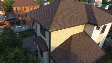 Гибкая черепица Premium, Женева, Арахис - 32