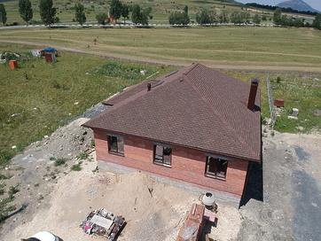 Гибкая черепица Premium, Женева, Арахис - 109