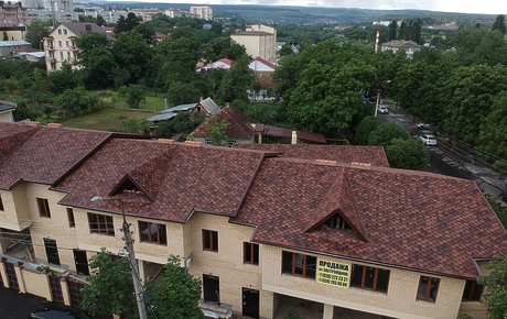 Гибкая черепица Premium, Шеффилд, Кофе - 100