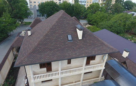 Гибкая черепица Premium, Женева, Арахис - 170